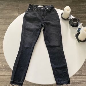 Abercrombie high rise curve love jeans